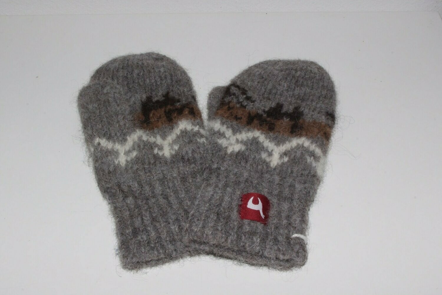 Gestrickte Fausthandschuhe Natura - 1-3 Jahre