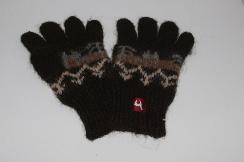 Gestrickte Fingerhandschuhe 7-9 Jahre