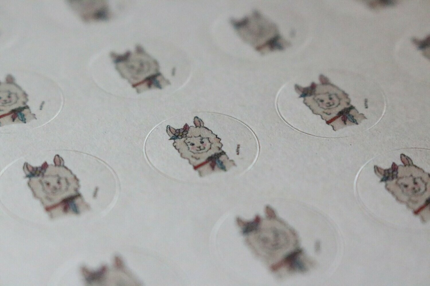 Aufkleber „Flauschi“