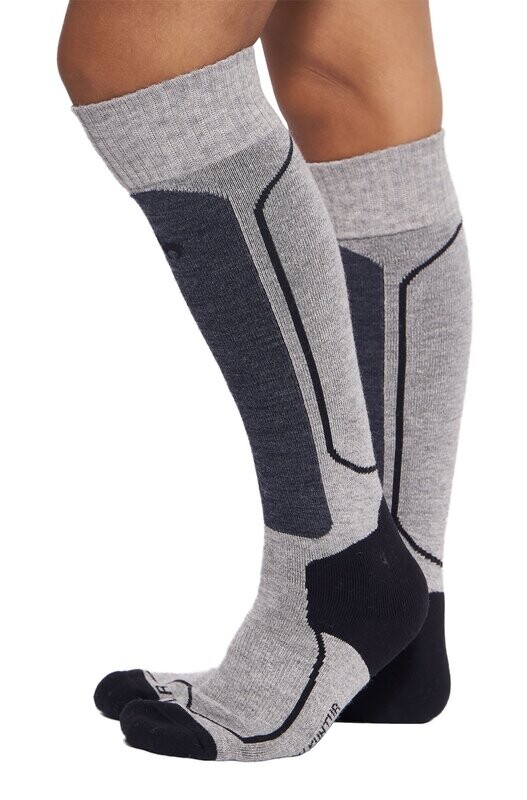 Reitsocken - Sportsocken - Farbe grau blau - Größe 42-44