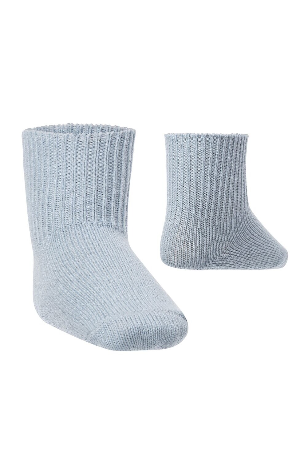 Premium Baby Alpaka Socken - blau - Größe 18-20