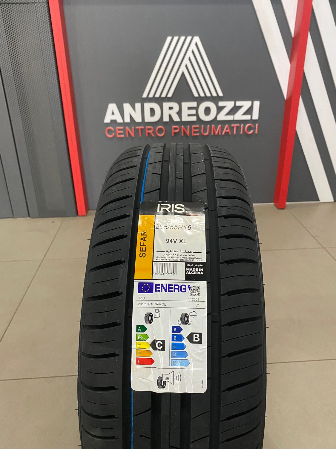 205/55 R16 94V XL  IRIS