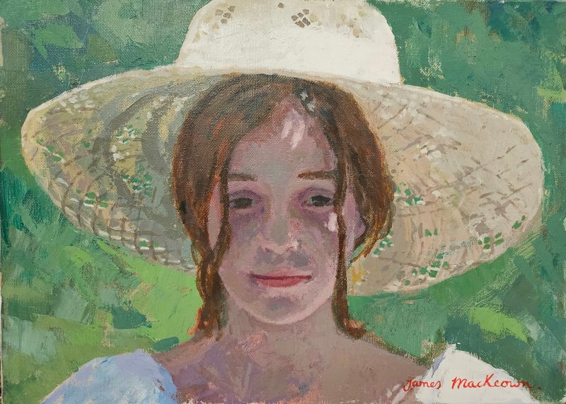 Le chapeau de paille.