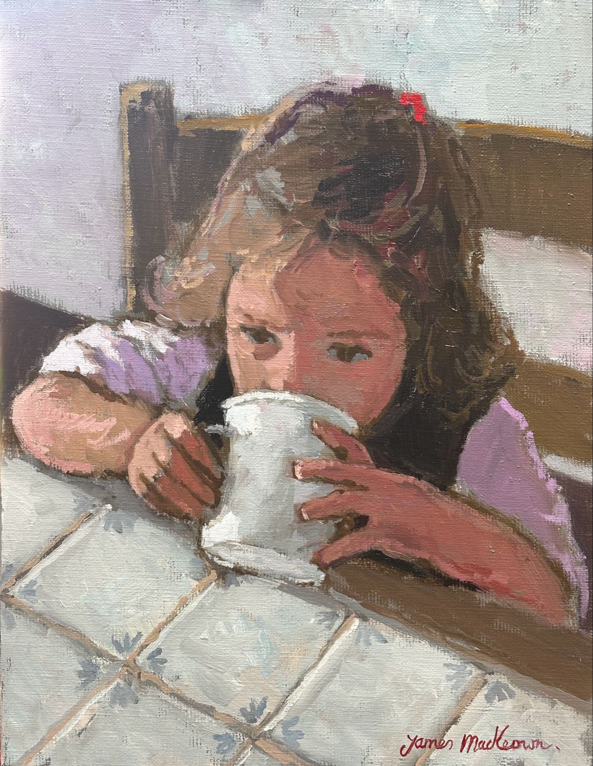 La table carrelée