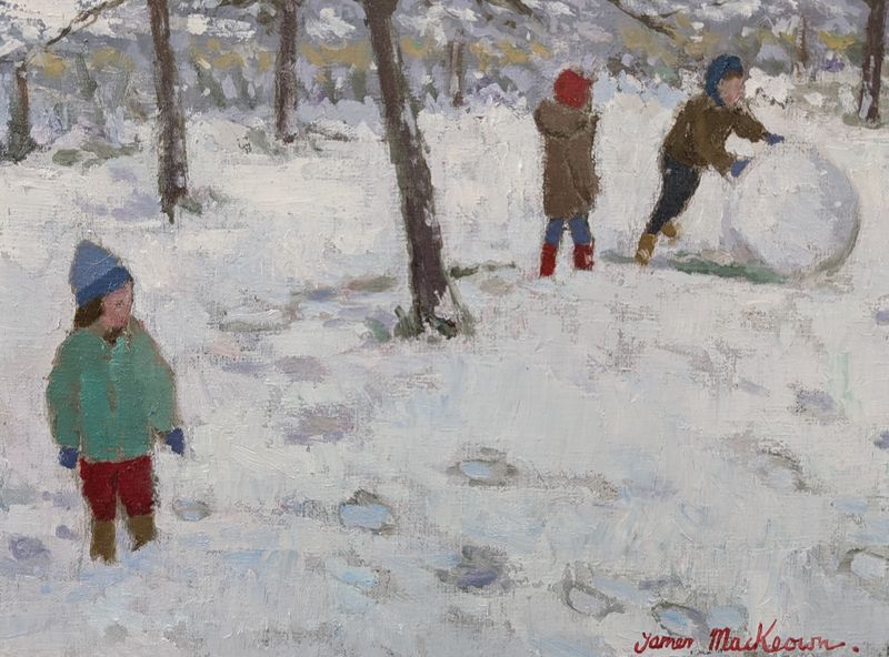 Les boules de neige.