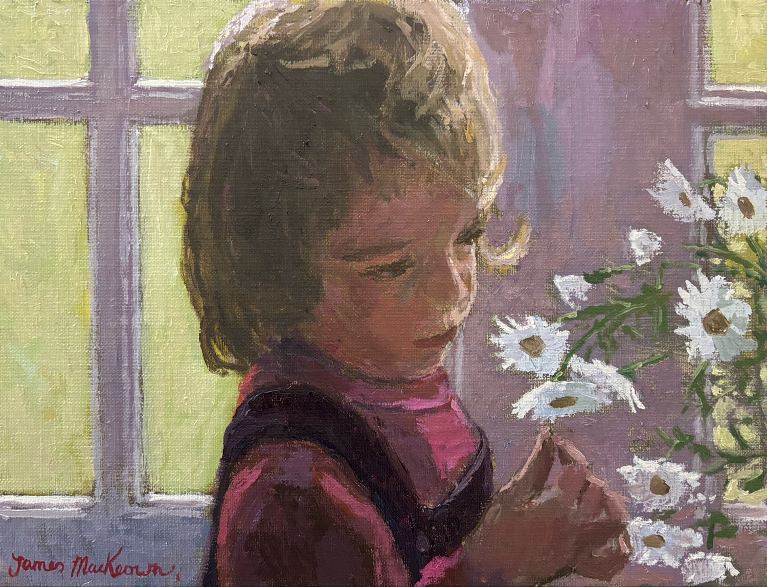 Le bouquet de Marguerites.