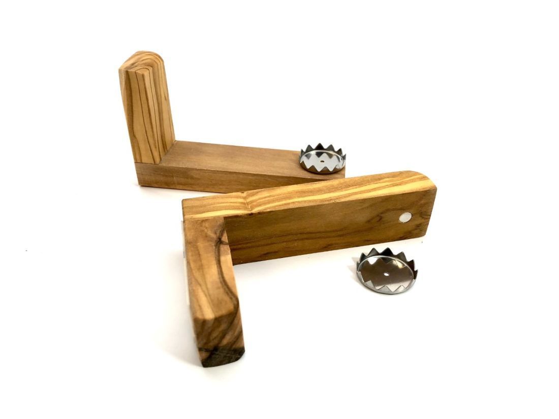 Magnetseifenhalter aus Olivenholz