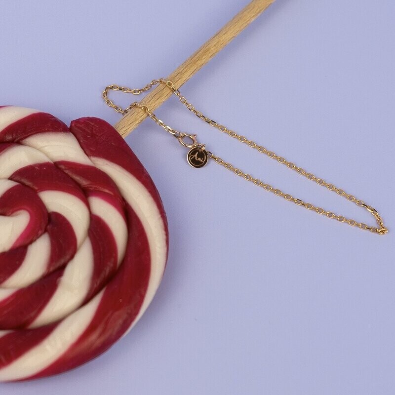 The rose gold chain