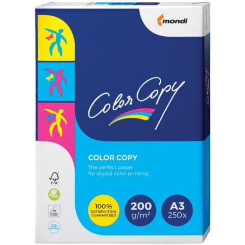 Farblaser Kopierpapier A3 200g Color Copy