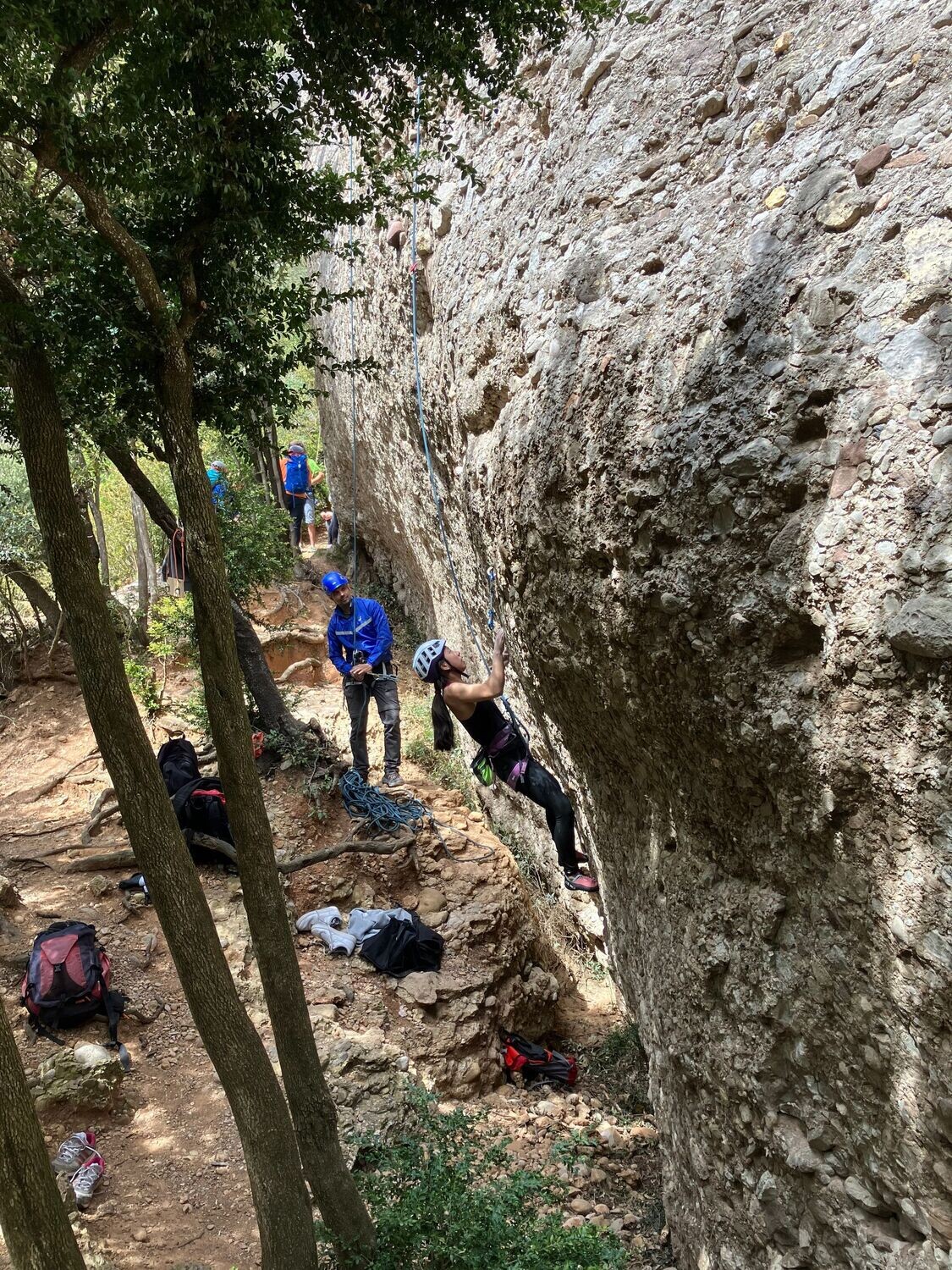 Sortida d'escalada.