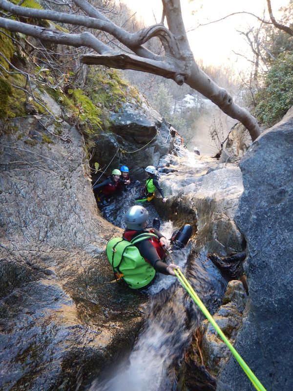 Barranc d'aigües termals + ferrata d'empalomar (2 dias)