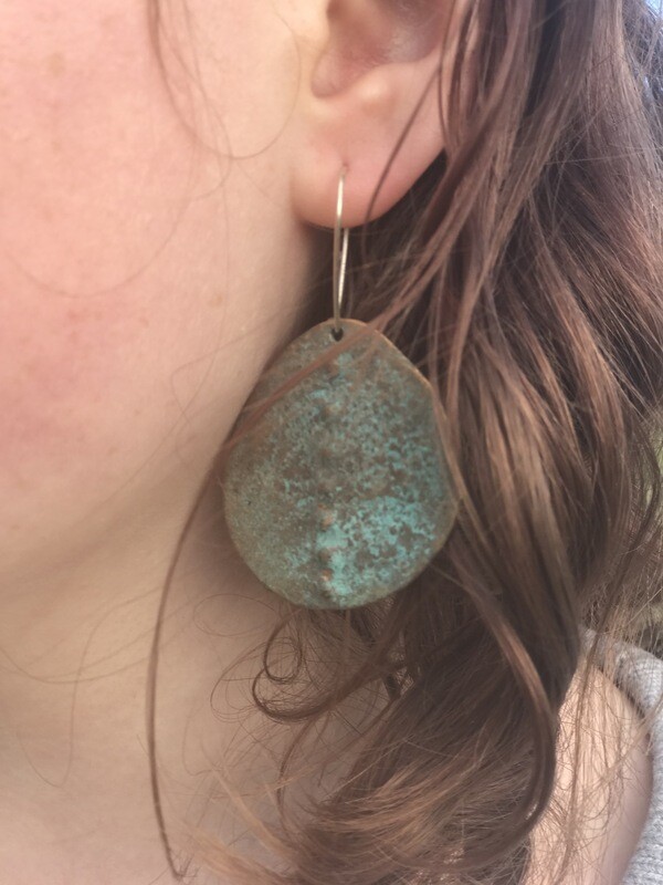 Found Beneath Large Earrings