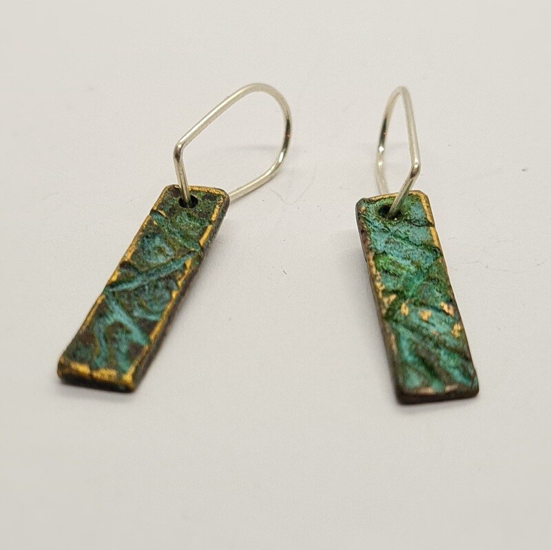 Pictish drop earrings