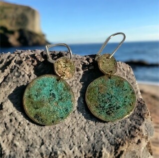 Found Beneath Double Hooks Earrings