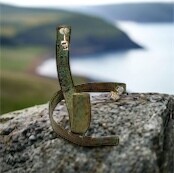 Found Beneath Large Loops Earrings