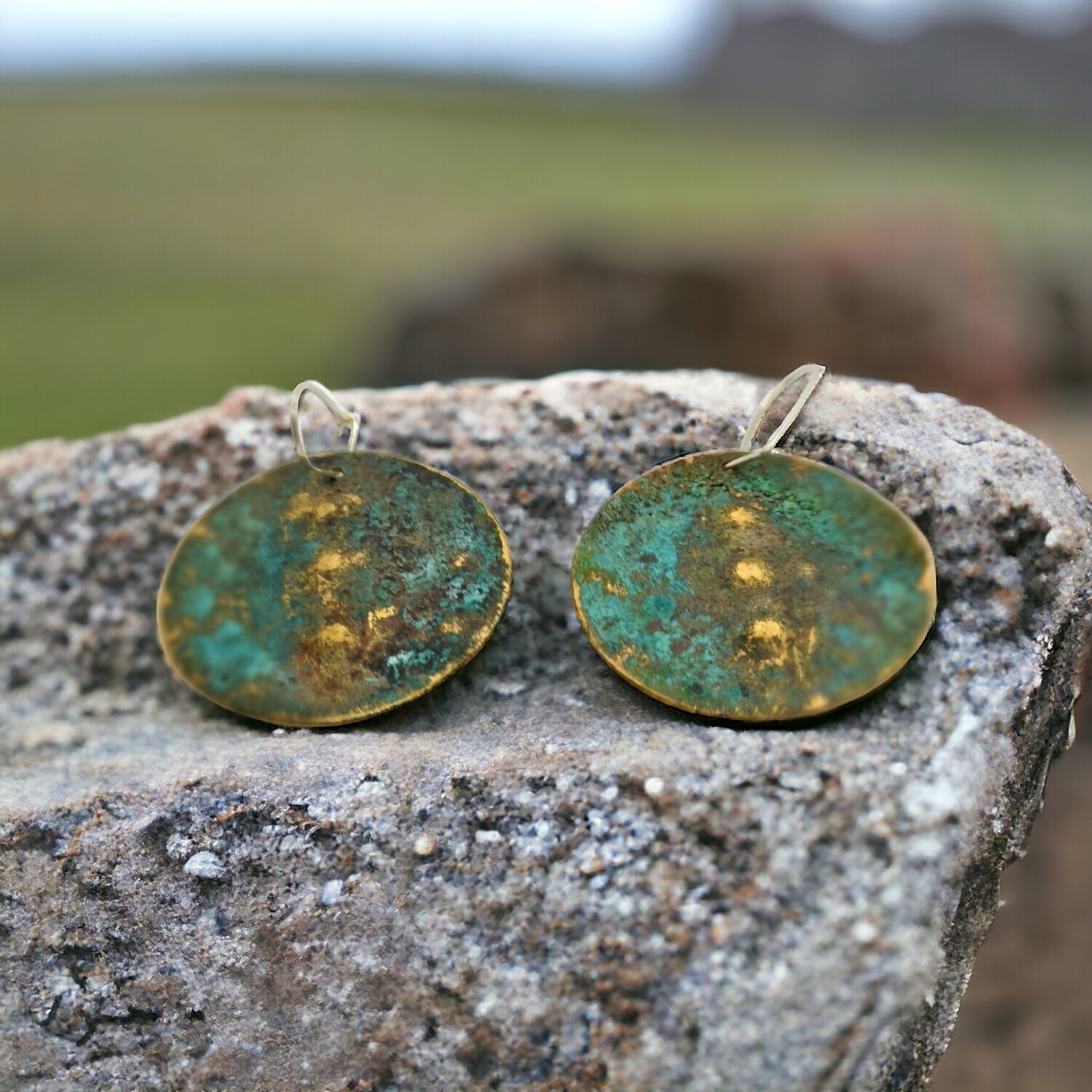 Found Beneath Large Earrings