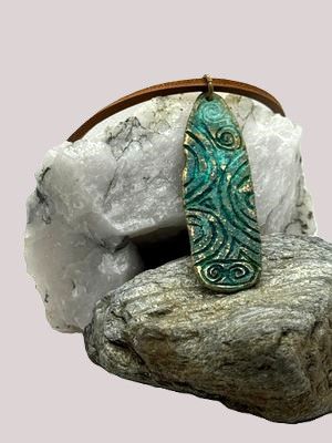 Curved Large Pictish Pendant