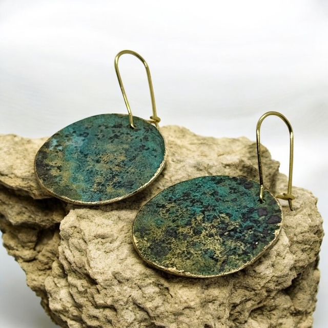 Found Beneath Large Earrings