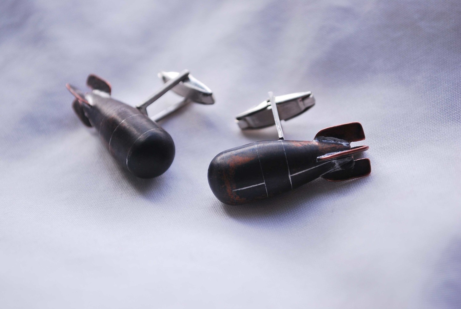 Bomb cufflinks