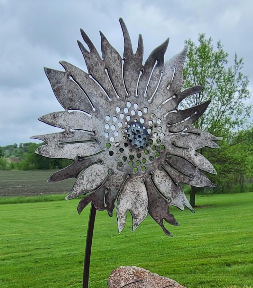 Metal Sunflower