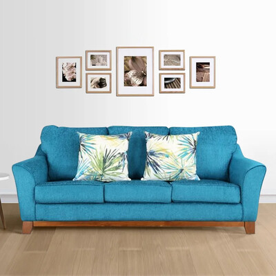 Static Sofa Set in Blue Color Static Sofa Set in Blue Color