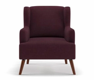 Quick Arm Chair in Maroon Color Quick Arm Chair in Maroon Color