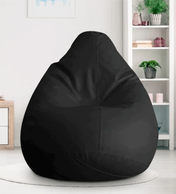 Classic XXL Bean Bag in Black Color Classic XXL Bean Bag in Black Color