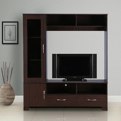 Classic Tv Unit in Brown Color Classic Tv Unit in Brown Color