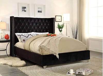 Uno Wing Bed in Brown Color Uno Wing Bed in Brown Color