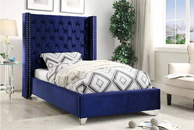 Uno Wing Bed in Blue Color Uno Wing Bed in Blue Color