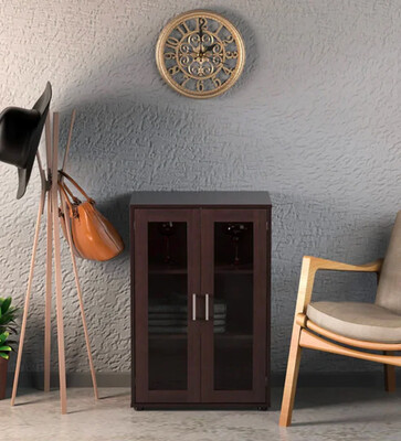 Bronite Chest of Drawers in Brown Color Bronite Chest of Drawers in Brown Color