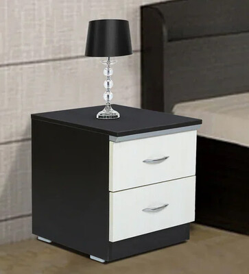 Classic Bedside Table in White Color Classic Bedside Table in White Color