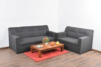 Lesto Sofa Set in Grey Color Lesto Sofa Set in Grey Color