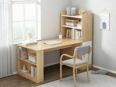 Myra Study Table cum bookshelf Myra Study Table cum bookshelf