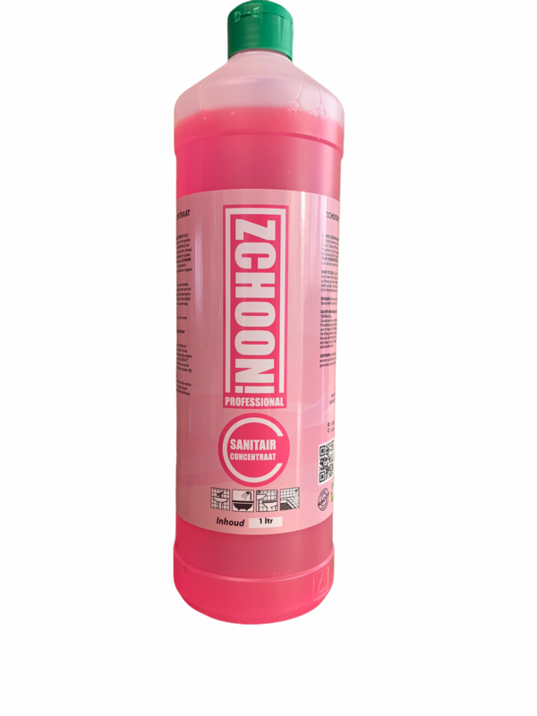 Sanitairreiniger - Concentraat  Navulverpakking 1 liter (12 in doos)