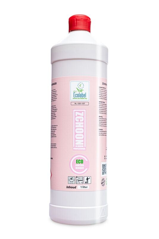 Ecolabel Sanitairreiniger - Concentraat 1 liter (12 in doos)