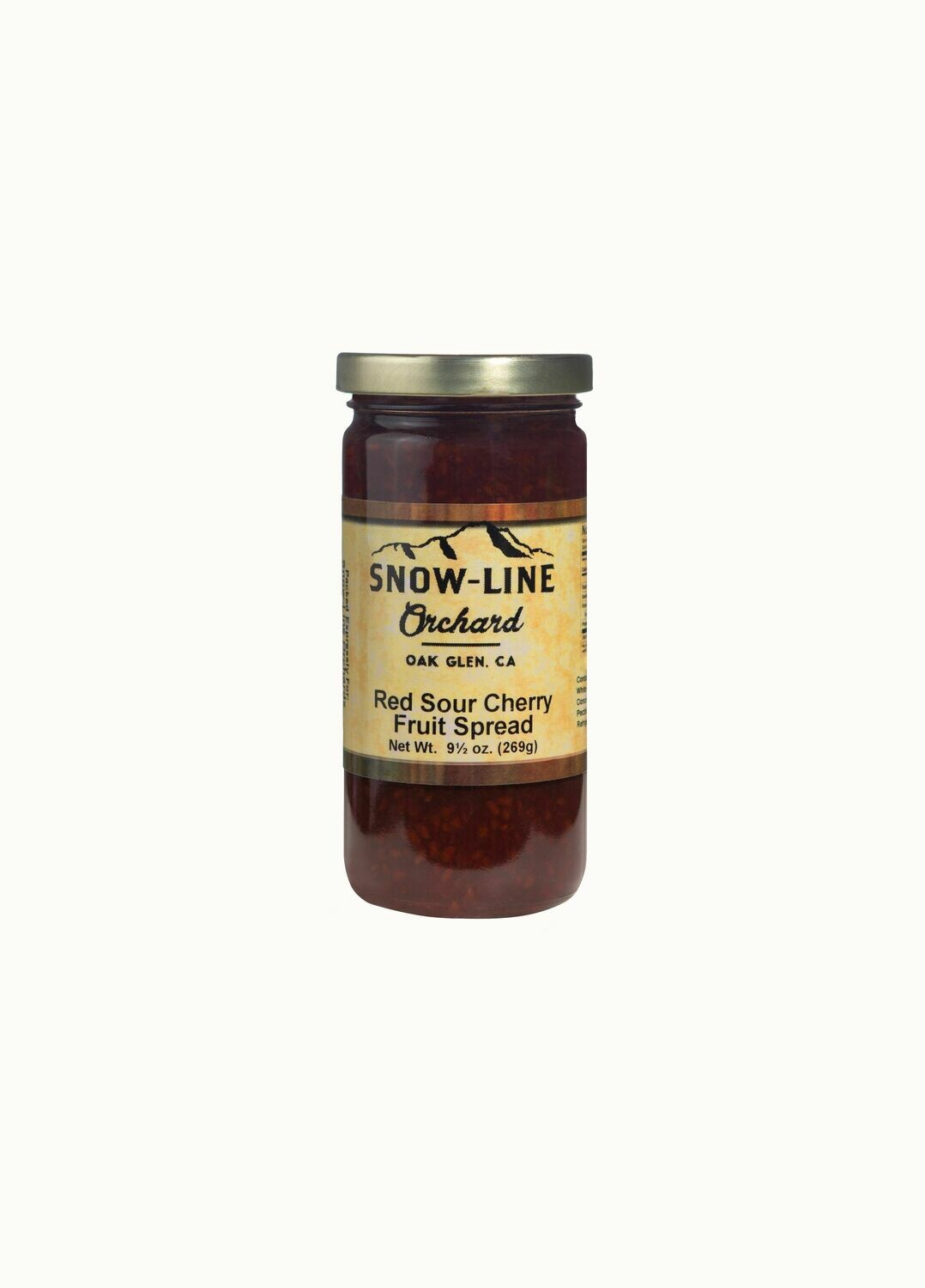 Red Sour Cherry Fruit Spread