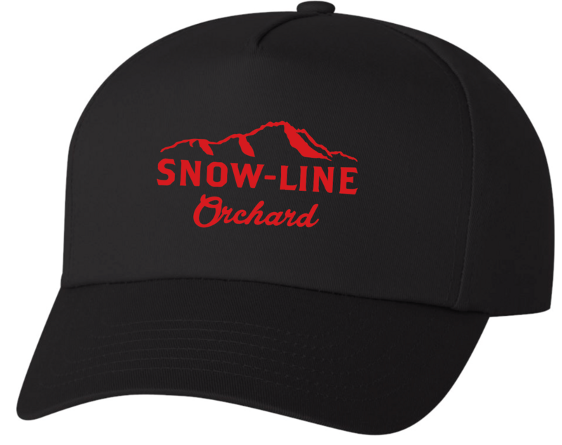 Snapback Curved Visor- Black