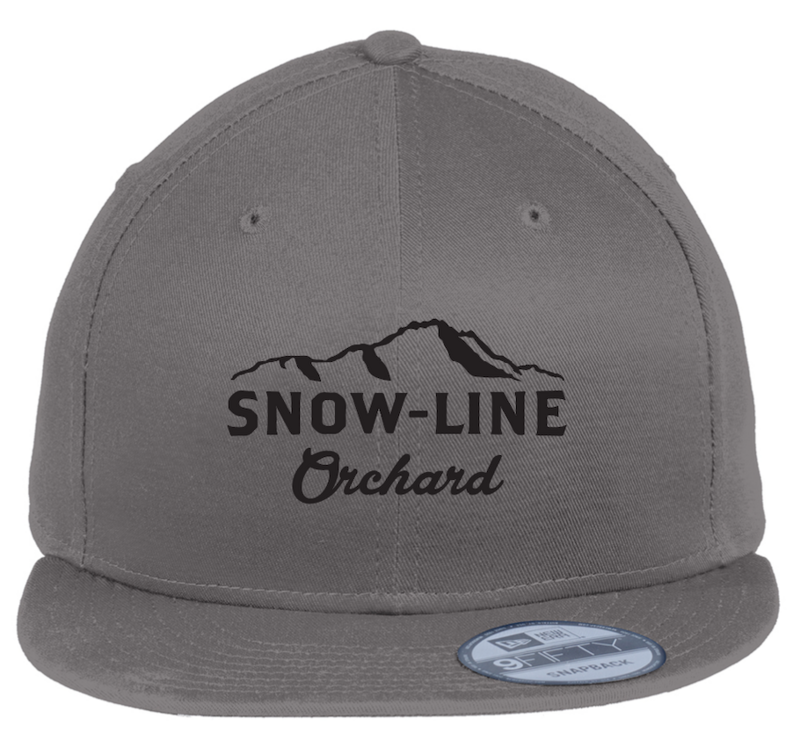 Snapback Flat Bill- Gray
