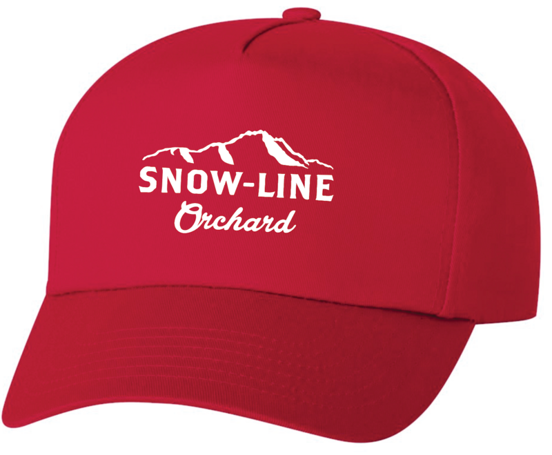 Snapback Curved Visor- Red