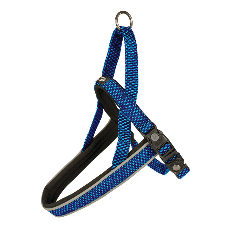 Pettorina in Nylon e Neoprene Waterproof Linea &quot;Explor&quot; Blu