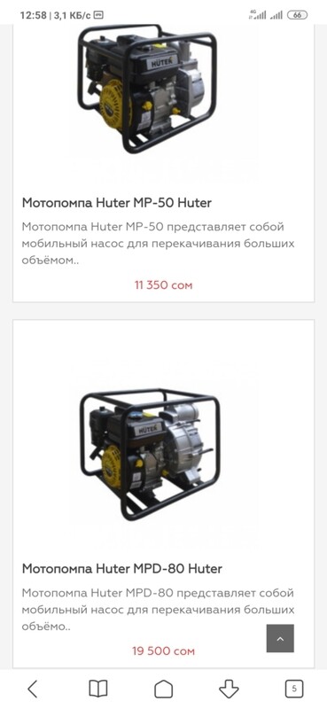 Мотопомпы