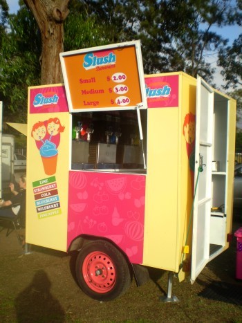 SLUSHIE TRAILER HIRE SLUSHIE TRAILER HIRE