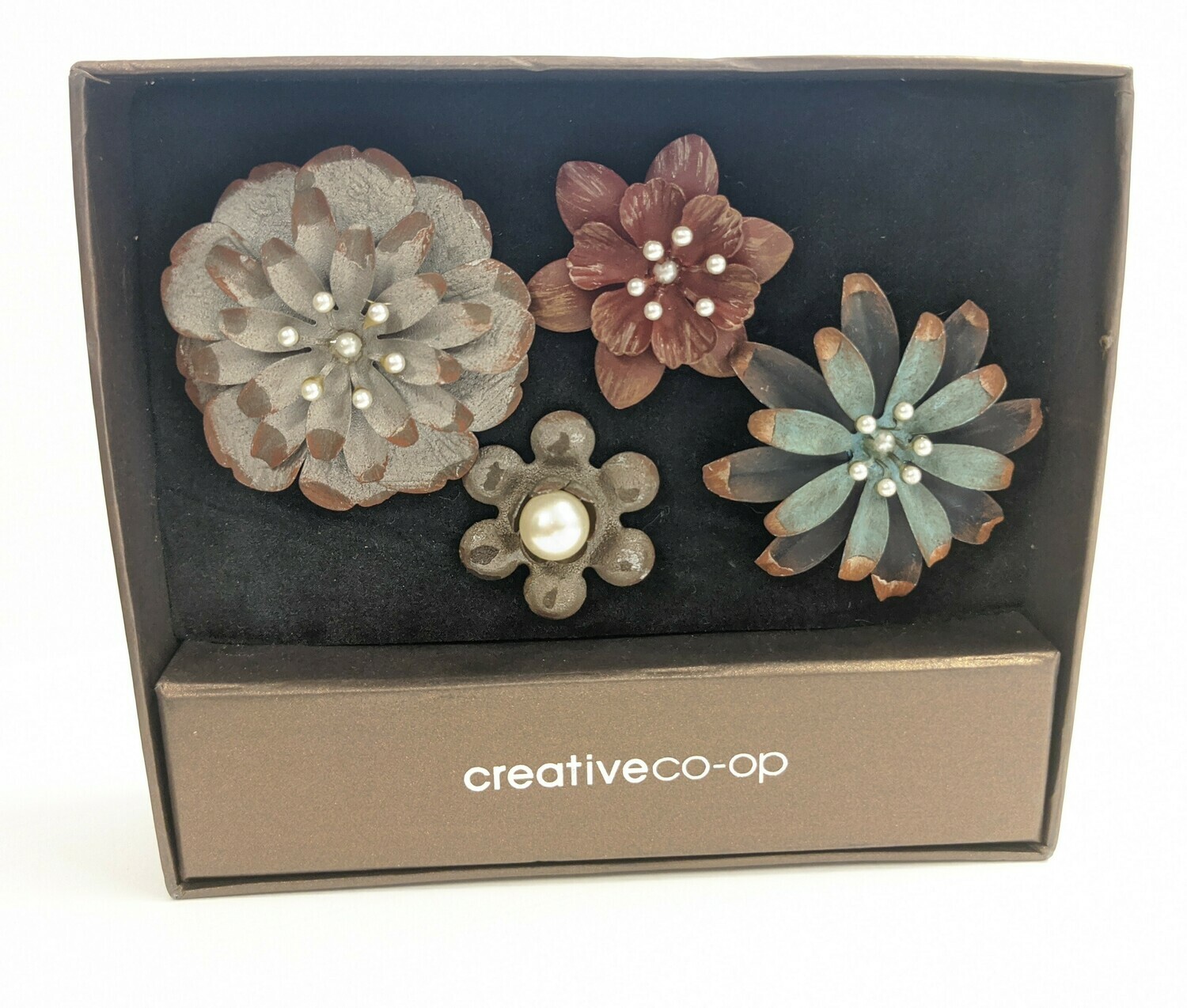 Creative Co-op Flower Push Pins