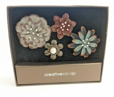 Creative Co-op Flower Push Pins