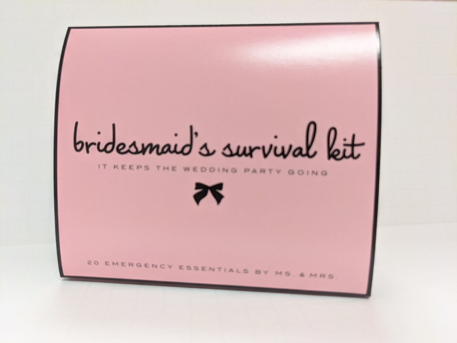 Bridesmaid survival kit 