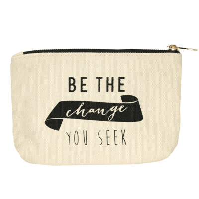 Canvas Bag - Be the Change You Seek