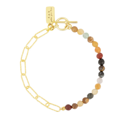 Celeste Chain Bracelet - Multi Gold