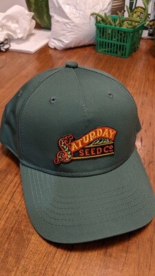 Green Saturday Seed Co. snap back hat