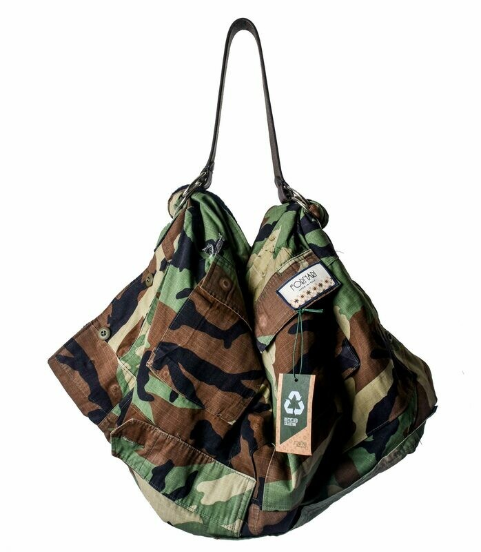 Borsa RECYCLED ARMY LIMITED EDITION NAVY
